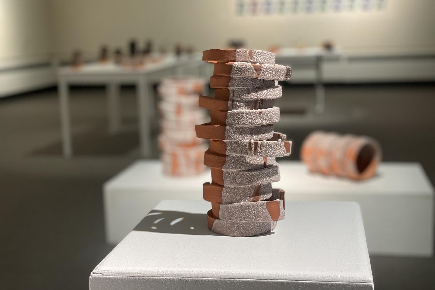 Ceramics, Spring 2021 (from Senior Thesis Exhibition), Emily Trecroci '21